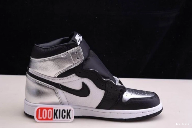 JORDAN 1 HIGH OG TOE AIR CD0461-001 SILVER WMNS 0716